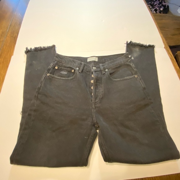 Boyish Billy Button Fly Black Skinny Jeans Size 26 B5 - Picture 1 of 7